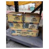 5 King Edward cigar boxes