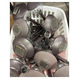 Lot of solar operated garden lights no basket