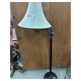 Heavy MCM Swing Arm Floor Lamp