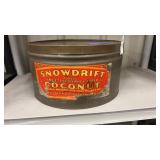 Large Vintage Tin