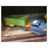 Vintage Wyandotte dump truck toy