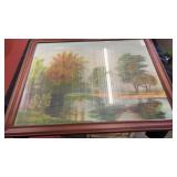 Oil on Canvas 31 x 25 in, signed