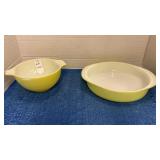 Vintage Pyrex Casserole Dish & 1.6 qt Cinderella