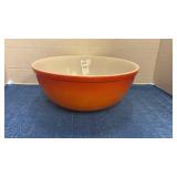 Vintage Pyrex 4 qt Bowl - Flameglo