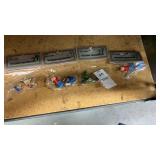 Vintage miniature wooden figures
