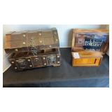 Distillery Flask/Menï¿½s Jewelry Chest/Wooden Bank
