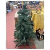 40in faux lighted Christmas tree