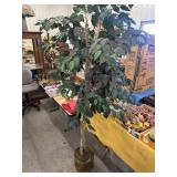 Faux ficus tree