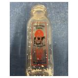 Vintage Sherman Farm Half Liter dairy bottle