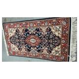 Wool Persian Rug 36 x 70 in