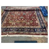 Wool Persian Area Rug 12 x 9 ft