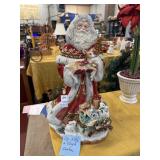 Fritz & Floyd yuletide holiday santa figurine