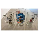 Disney Vintage Mugs/Glass