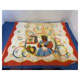 Vintage Black Americana kitchen towel