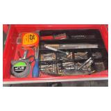 Drawer Lot of sockets and Tapes