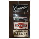 Lot of Vintage License Plates