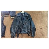 Buffalo Leather Mens Leather Jacket - M with