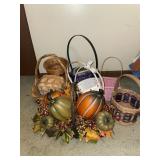 Pumpkin Basket & variety lot