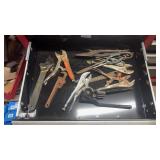 Drawer Lot of Wrenches and Tools