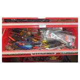 Drawer of Screwdrivers and Tools