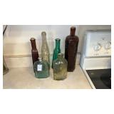 Vintage Bottle Collection