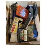 Desk supplies, small hand tools and others