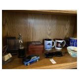 Ray Ban sunglasses, photo mugs and decor