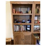 Bookcase, 3 shelf with cabinet below. 70 x 30ï¿½ï¿½