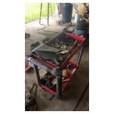 Cart W Tools and Hardware