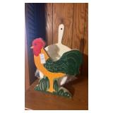 Rooster Wall Plate Holder