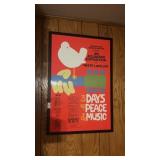 Woodstock Framed Postee