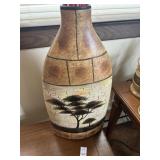 Decorative Metal Vase 20 in