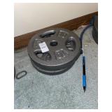 3- 10 LB Barbell Weight Plates