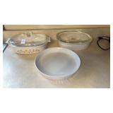 Corningware Casseroles & Fluted Dish