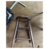 Vintage Wooden Stool