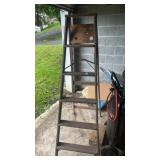6 Ft Wooden Ladder