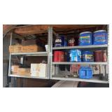 Lot of Hardware on Metal Shelving