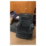 Chair and Footrest