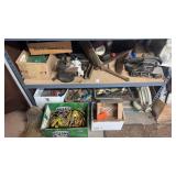 Two Shelves of Assorted Tools