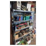 5 Tier Metal Shelving Unit NO CONTENTS