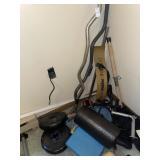 Variety of exercise bars & weights