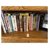 Books and photo holder
