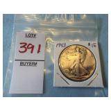 1943 Walking Liberty Half Dollar
