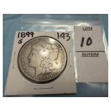 1899 - S U.S. Morgan Silver Dollar