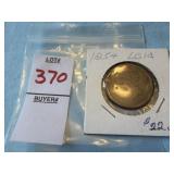 1854 Coronet Head Large Cent