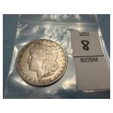 1899 - O  U.S. Morgan Silver Dollar