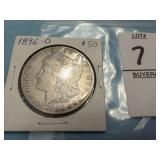 1896 - O U.S. Morgan Silver Dollar