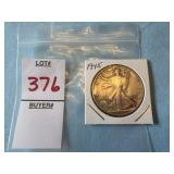 1945 Walking Liberty Half Dollar