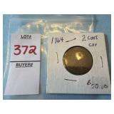 1864 United States two-cent piece