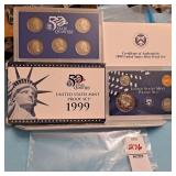 1999 United States  Mint Proof Set